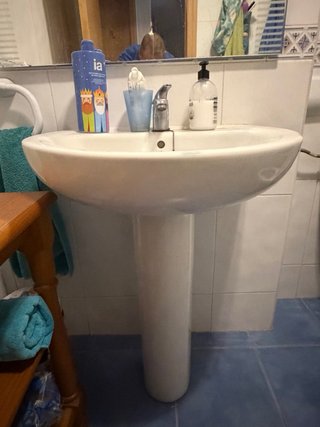 Lavabo Bidet y Váter Cerámica Blanco