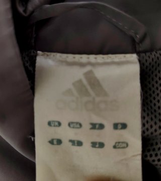 Chaqueta Adidas Gris y Roja