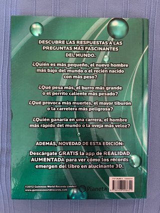 Lote 4 libros Guinness World Records 2010, 2013, 2