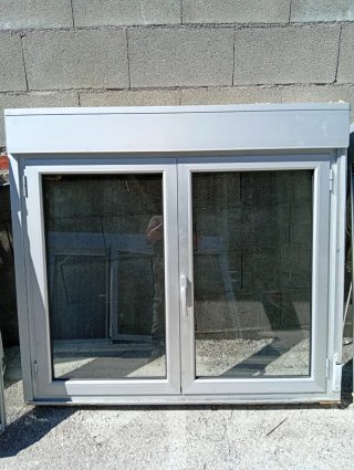 Ventana aluminio doble cristal