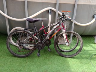Bicicleta con cambios