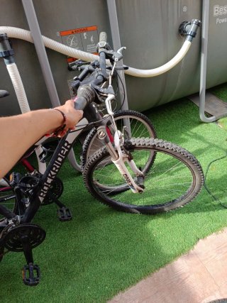 Bicicleta con cambios
