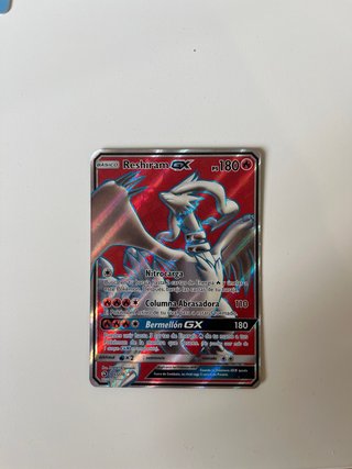 Carta Pokémon Reshiram GX 180 PS