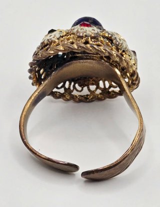 Anello Vintage Cupola Harem Princess