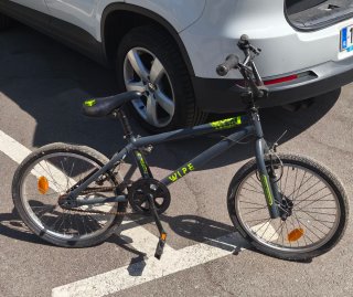 Bicicleta BMX Wipe gris,URGE VENTA POR MUDANZA