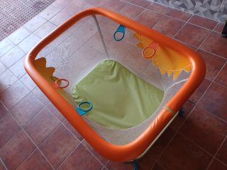 Capazo, parque y bañera para bebé