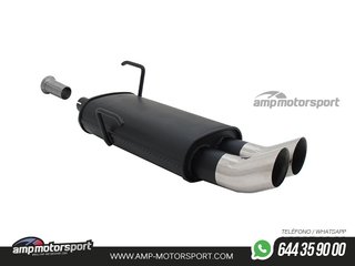 ESCAPE DEPORTIVO NOVUS PARA PEUGEOT 206 3P/5P/CC 1998-2009
