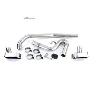KIT ESCAPE CON COLAS PARA BMW CUADRADA PARA F10/F11