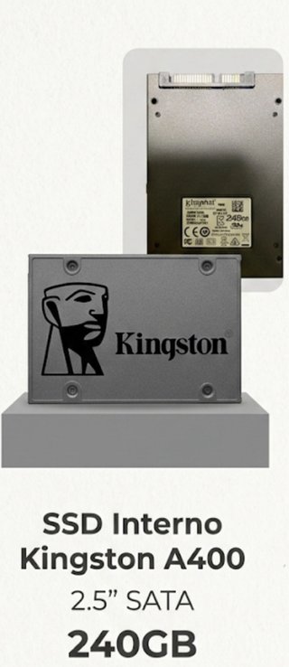 SSD Interno Kingston A400 240GB SATA