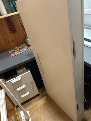 Escritorio t estantería  Ikea Alex Blanco