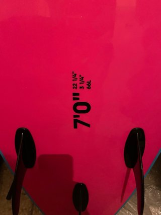 Tabla de surf Quiksilver 7 pies