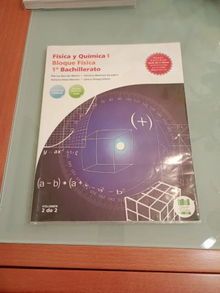 Libro Física y Química 1º Bachillerato (2 volumen)