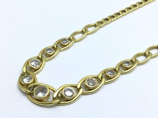E1201443-0 COLLAR ORO 18K CON CIRCONITA 25CM