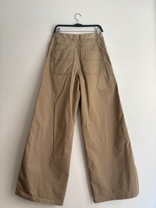 Pantalones anchos Diesel beige
