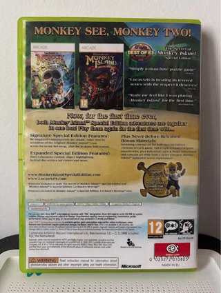 Monkey Island 1 y 2 Edic.Espc. Collection Xbox 360