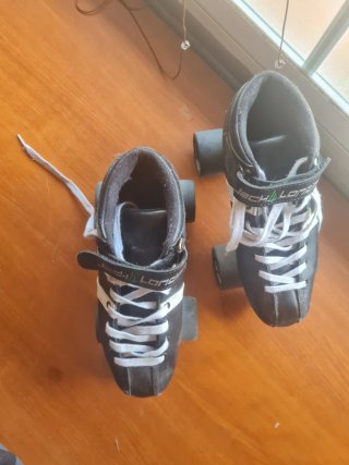 Patines Clásicos Quad Negro Talla 38