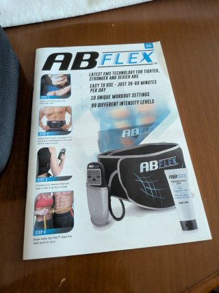ABFLEX electroestimulador abdominal
