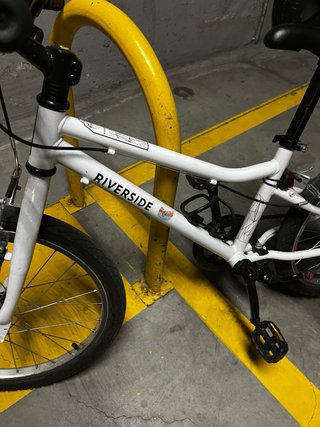 Bici Infantil Decathlon Riverside Blanca