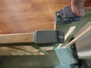 Barrera de seguridad para escaleras niños.