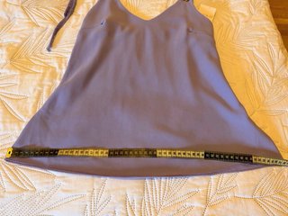 Blusa tirantes lila con ojales