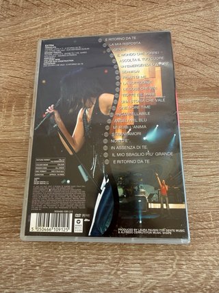 DVD Laura Pausini - Live 2001/2002 World Tour