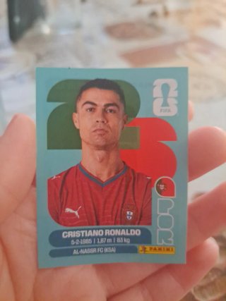 Cromo Cristiano Ronaldo Qatar 2022 FIFA