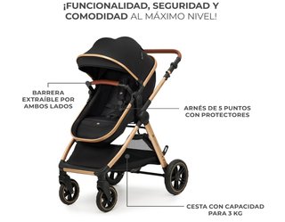 Kinderkraft ESME Carrito bebé 3 en 1 Set