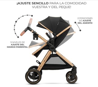 Kinderkraft ESME Carrito bebé 3 en 1 Set