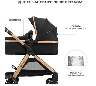 Kinderkraft ESME Carrito bebé 3 en 1 Set