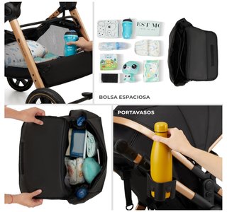 Kinderkraft ESME Carrito bebé 3 en 1 Set