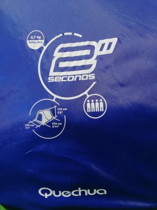 Tienda de campaña Quechua 4 plazas