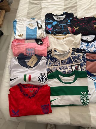 Camisetas Retro Fútbol Varias Tallas