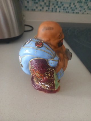 Figura de porcelana China Budista