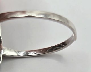 Anello Vintage Argento 800 e Turchesi