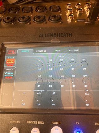Allen&Heath CQ12 Mezclador Digital LEER anuncio