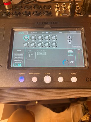 Allen&Heath CQ12 Mezclador Digital LEER anuncio