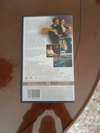 Película VHS Titanic (Español)