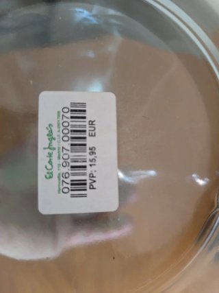 Jarrón de cristal El Corte Inglés