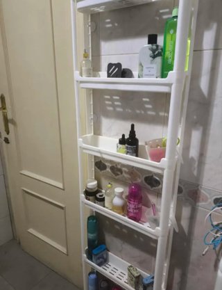 8 Estantes detras puerta ultra delgado baño cocina