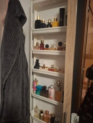 8 Estantes detras puerta ultra delgado baño cocina
