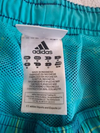 Bañador Adidas cuadros hombre.
