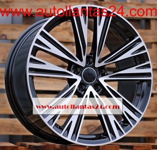 8822 JUEGO DE 4 LLANTAS AUDI RS BLACK META r565227