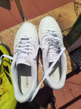 Zapatillas Lacoste Blancas talla 45