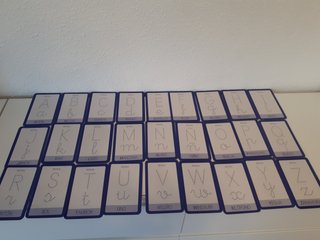 Puzzle Los números y Escribe las letras. 3-5 años