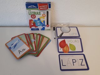 Puzzle Los números y Escribe las letras. 3-5 años