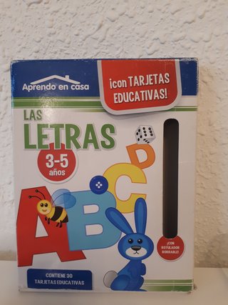Puzzle Los números y Escribe las letras. 3-5 años