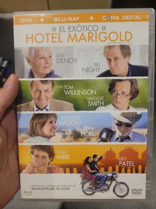 Blu-ray + DVD El Exótico Hotel Marigold