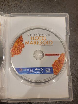 Blu-ray + DVD El Exótico Hotel Marigold
