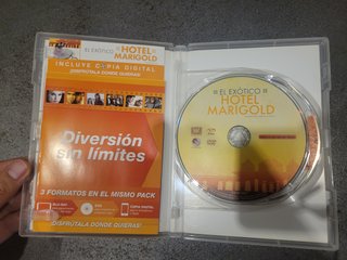 Blu-ray + DVD El Exótico Hotel Marigold