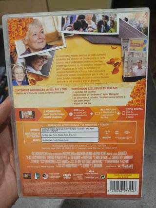 Blu-ray + DVD El Exótico Hotel Marigold
